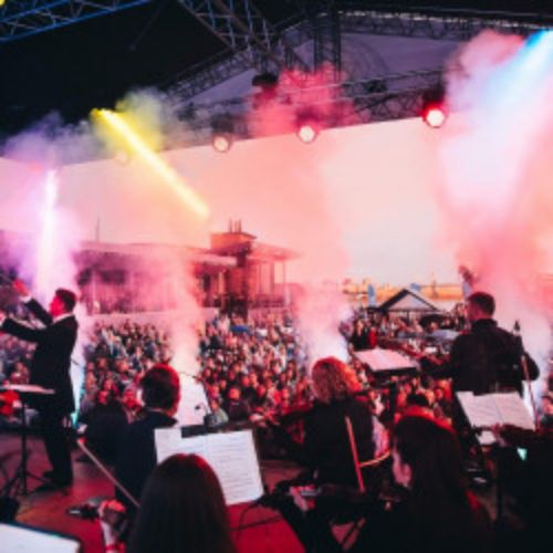 Afisha Club: Мировые рок-хиты на крыше с симфоническим оркестром. Olympic Orchestra в Санкте-Петербург 1 августа 2026