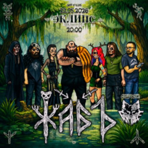 Afisha Club: Группа «ЖабЪ» в Москве 22 мая 2026