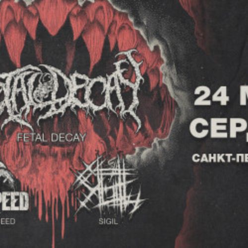 Afisha Club: Fetal Decay в Санкте-Петербург 24 мая 2026
